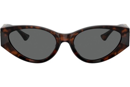 Ochelari de soare Versace VE4454 542987 Cat Eye Havana