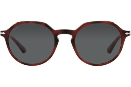 Ochelari de soare Persol PO3255S 1100B1 Rotunzi Roșii