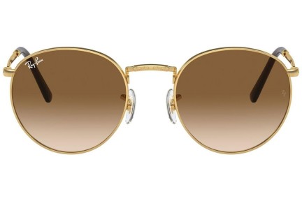 Ochelari de soare Ray-Ban New Round RB3637 001/51 Rotunzi Aurii