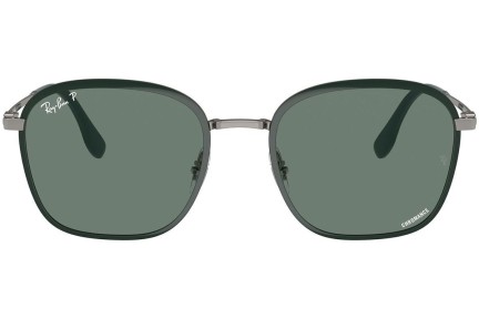 Ochelari de soare Ray-Ban RB3720 9264O9 Polarized Pătrați Verzi