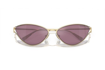 Ochelari de soare Tiffany & Co. TF3095 6194AK Cat Eye Aurii