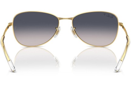 Ochelari de soare Ray-Ban RB3733 001/78 Polarized Pilot Aurii