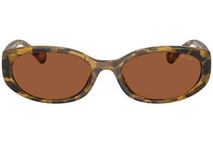 Ochelari de soare Ralph Lauren RA5306U 583673 Ovali Havana