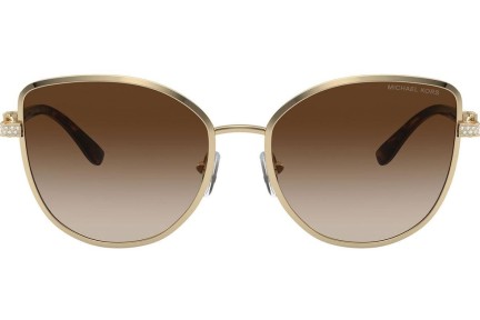 Ochelari de soare Michael Kors Catalonia MK1144B 101413 Cat Eye Aurii