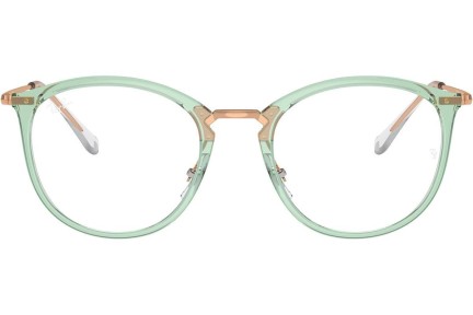 Ochelari Ray-Ban RX7140 8337 Rotunzi Verzi