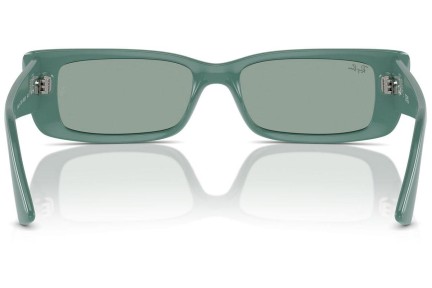 Ochelari de soare Ray-Ban RB4425 676282 Dreptunghiulari Verzi