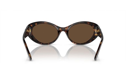 Ochelari de soare Versace VE4455U 108/73 Ovali Havana