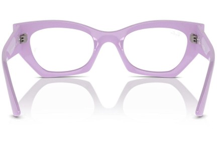 Ochelari Ray-Ban RX7330 8346 Cat Eye Violeți