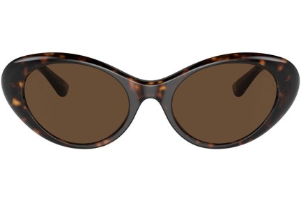 Ochelari de soare Versace VE4455U 108/73 Ovali Havana