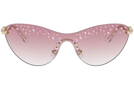 Ochelari de soare Swarovski SK7023 40138D Lentilă unică | Shield Aurii