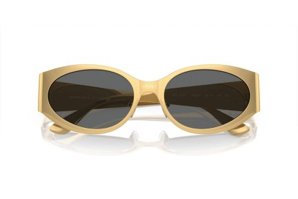 Ochelari de soare Versace VE2263 100287 Ovali Aurii