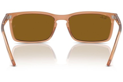 Ochelari de soare Ray-Ban RB4435 676433 Dreptunghiulari Maro