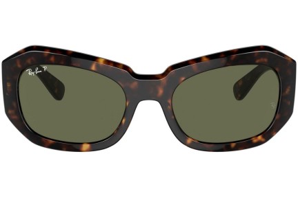 Ochelari de soare Ray-Ban RB2212 902/58 Polarized Ovali Havana