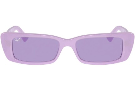 Ochelari de soare Ray-Ban RB4425 67581A Dreptunghiulari Violeți