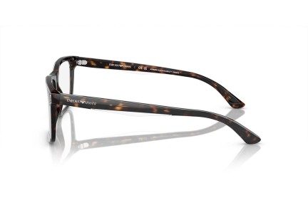 Ochelari Emporio Armani EA3227 6052 Dreptunghiulari Havana