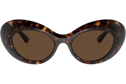 Ochelari de soare Versace VE4456U 108/73 Ovali Havana