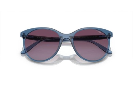 Ochelari de soare Vogue Eyewear VO5453S 30858H Rotunzi Albaștri