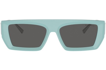 Ochelari de soare Tiffany & Co. TF4214U 8388S4 Dreptunghiulari Albaștri