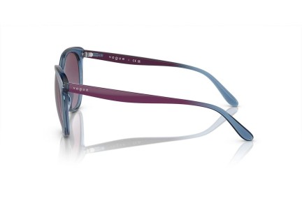 Ochelari de soare Vogue Eyewear VO5453S 30858H Rotunzi Albaștri