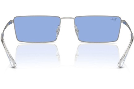 Ochelari de soare Ray-Ban RB3741 003/80 Dreptunghiulari Argintii