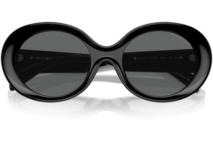 Ochelari de soare Emporio Armani EA4231U 501787 Rotunzi Negri