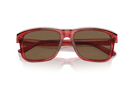 Ochelari de soare Emporio Armani EA4208 605373 Dreptunghiulari Roșii