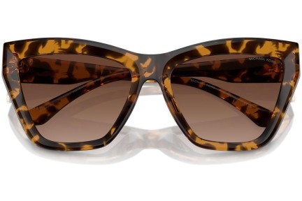 Ochelari de soare Michael Kors Dubai MK2211U 3006T5 Polarized Cat Eye Havana