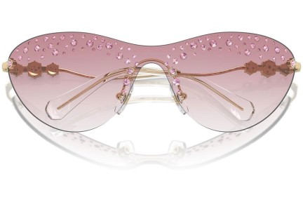 Ochelari de soare Swarovski SK7023 40138D Lentilă unică | Shield Aurii