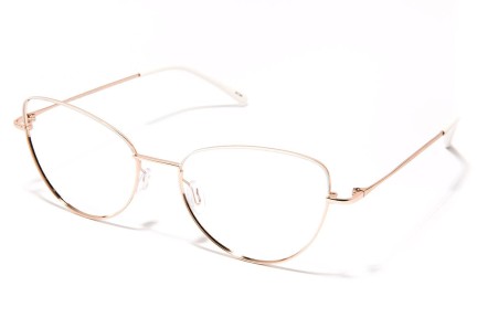 Ochelari Kohe by eyerim Sissa Gold White Cat Eye Aurii