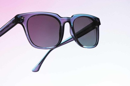 Ochelari de soare OiO by eyerim Hydra Smoky Blue Pătrați Verzi