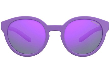 Ochelari de soare Polaroid Junior PLD8019/S/SM B3V/MF Polarized Rotunzi Violeți