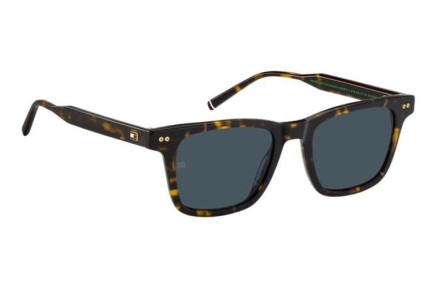 Ochelari de soare Tommy Hilfiger TH2127/S 086/KU Dreptunghiulari Havana