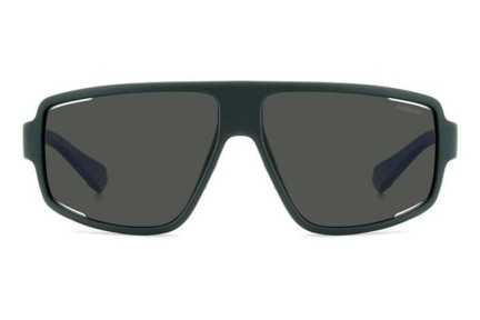 Ochelari de soare Polaroid PLD7054/S DLD/M9 Polarized Dreptunghiulari Verzi