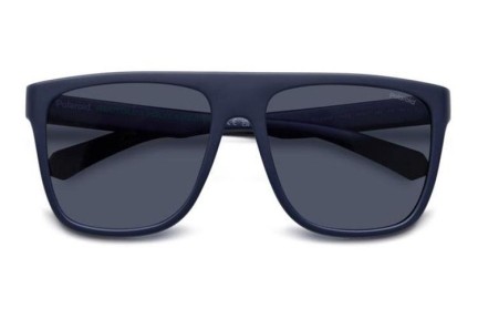 Ochelari de soare Polaroid PLD2162/S FLL/C3 Polarized Flat Top Albaștri