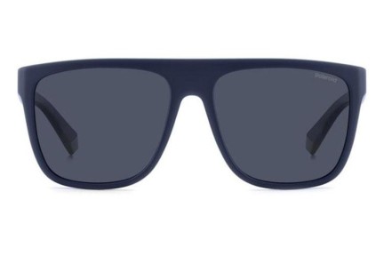 Ochelari de soare Polaroid PLD2162/S FLL/C3 Polarized Flat Top Albaștri