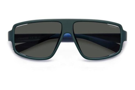 Ochelari de soare Polaroid PLD7054/S DLD/M9 Polarized Dreptunghiulari Verzi