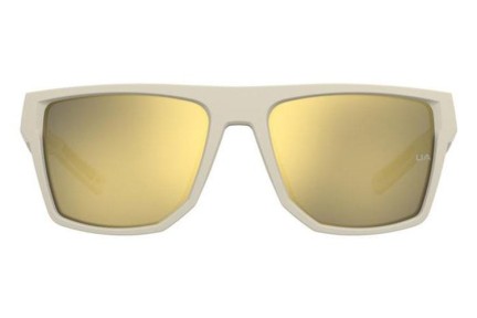 Ochelari de soare Under Armour UALAUNCH2/G 3Y5/K1 Dreptunghiulari Bej