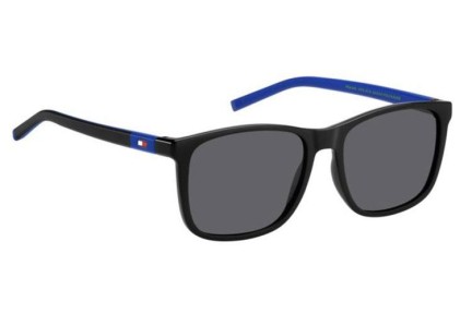 Ochelari de soare Tommy Hilfiger TH2120/S 807/IR Dreptunghiulari Negri