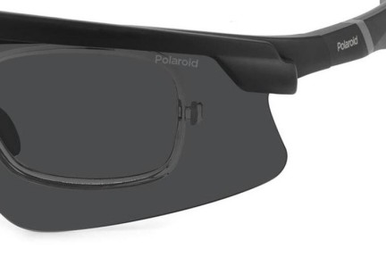 Ochelari de soare Polaroid PLD7056/CI/S O6W/M9 Polarized Dreptunghiulari Negri