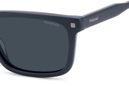 Ochelari de soare Polaroid PLD4174/S/X PJP/C3 Polarized Dreptunghiulari Albaștri