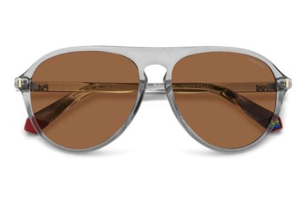 Ochelari de soare Polaroid PLD6225/S KB7/HE Polarized Pilot Gri