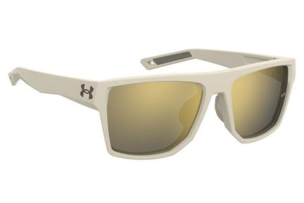 Ochelari de soare Under Armour UALAUNCH2/G 3Y5/K1 Dreptunghiulari Bej