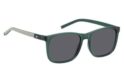 Ochelari de soare Tommy Hilfiger TH2120/S 1ED/IR Dreptunghiulari Verzi