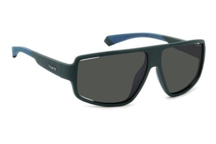 Ochelari de soare Polaroid PLD7054/S DLD/M9 Polarized Dreptunghiulari Verzi