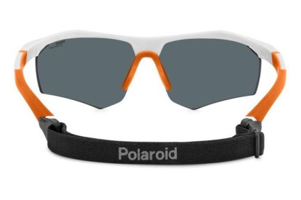 Ochelari de soare Polaroid PLD7055/S VK6/BG Polarized Dreptunghiulari Albi