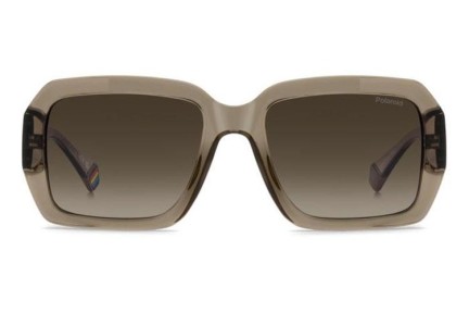 Ochelari de soare Polaroid PLD6223/S/X 09Q/LA Polarized Dreptunghiulari Maro