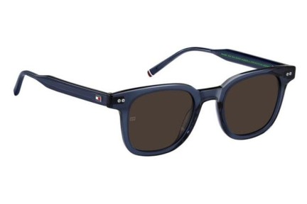 Ochelari de soare Tommy Hilfiger TH2126/S PJP/70 Dreptunghiulari Albaștri