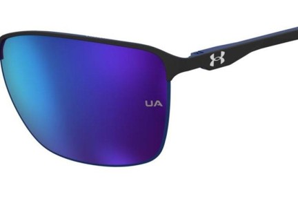 Ochelari de soare Under Armour UARETAINED/G 0VK/T5 Dreptunghiulari Negri