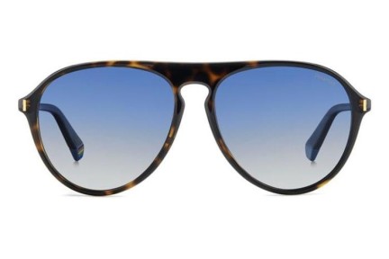 Ochelari de soare Polaroid PLD6225/S 086/Z7 Polarized Pilot Havana