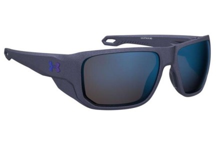 Ochelari de soare Under Armour UAATTACKMD TZQ/W1 Dreptunghiulari Albaștri